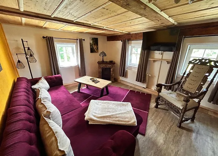 Frushi Mit Sauna & Saisonalem Whirlpool Im Zittauer Gebirge شقة *