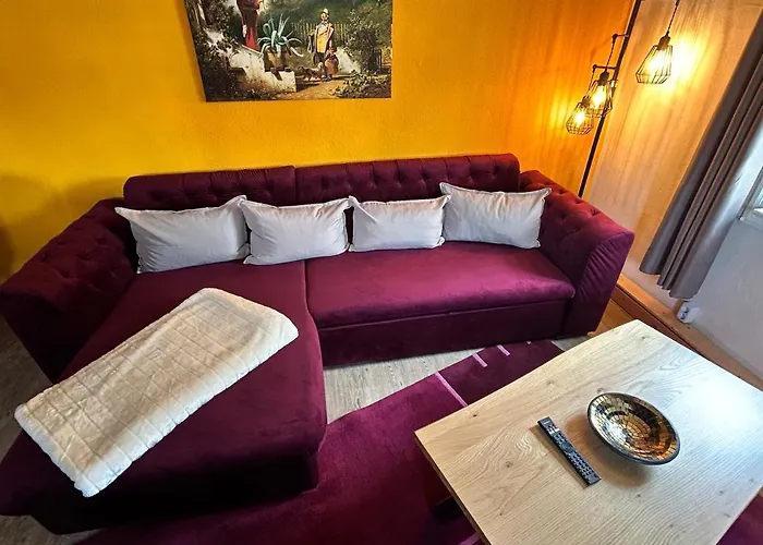 شقة Frushi Mit Sauna & Saisonalem Whirlpool Im Zittauer Gebirge