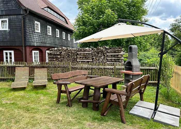 Frushi Mit Sauna & Saisonalem Whirlpool Im Zittauer Gebirge